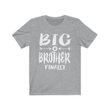 Big Brother Finally Shirt, Big Brother Shirt, Big Brother Announcement Gift T-Shirt Image 3