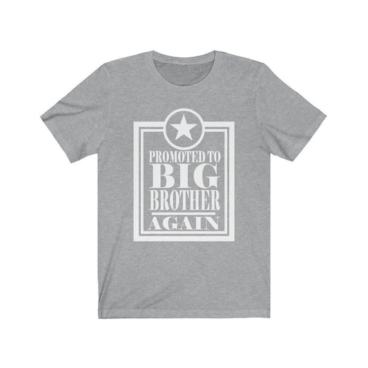 Promoted To Big Brother Again T-Shirt - big brother again print design
