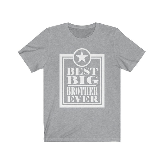Best big brother ever sibling announcement gift tee for boy