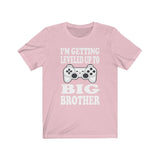 I'm Getting Leveled Up To Big Brother, Big Brother Gaming Gift, Big Brother Announcement T-Shirt Image 4
