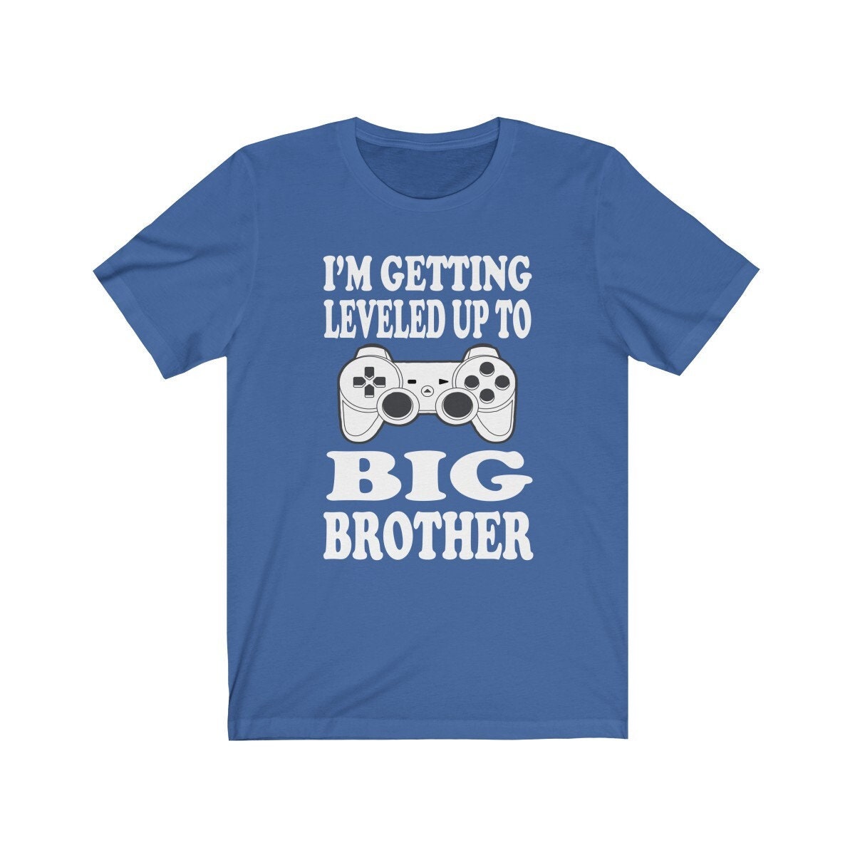 I'm Getting Leveled Up To Big Brother, Big Brother Gaming Gift, Big Brother Announcement T-Shirt Image 3