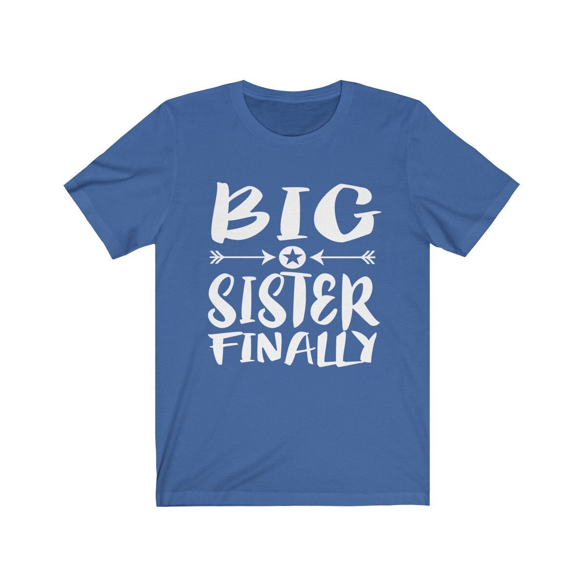 Big Sister Finally Shirt, Big Sister Finally Announcement, Big Sister Gift, Big Sister T-Shirt Image 4