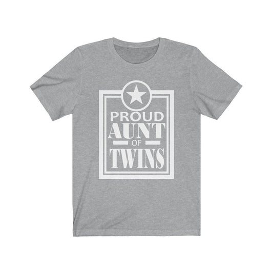 Proud Aunt Of Twins Shirt - aunt of twins design