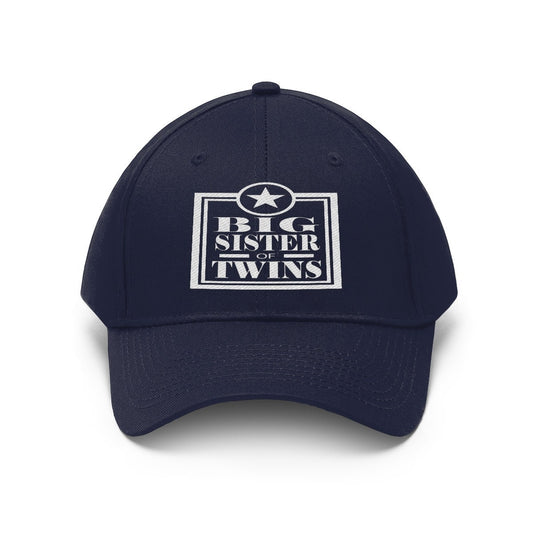Big Sister Of Twins Hat - big sister of twins print design