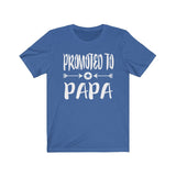 Promoted To Papa Shirt, Promoted To Dad Father Gift T-Shirt Image 3