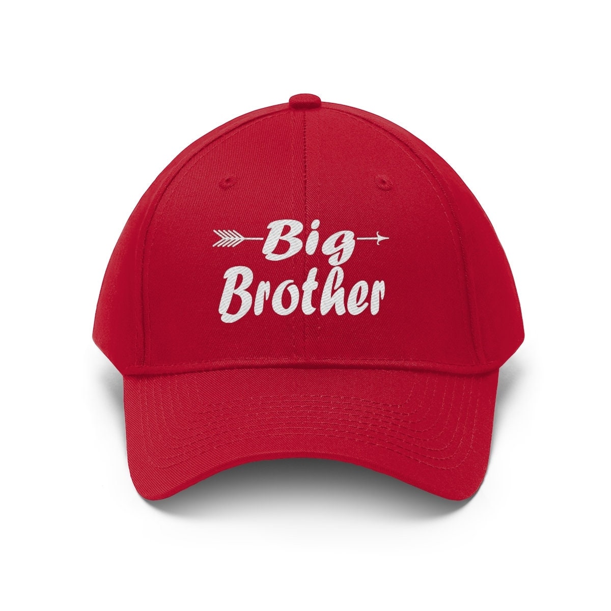 Big Brother Arrow Gift Unisex Twill Hat Image 3
