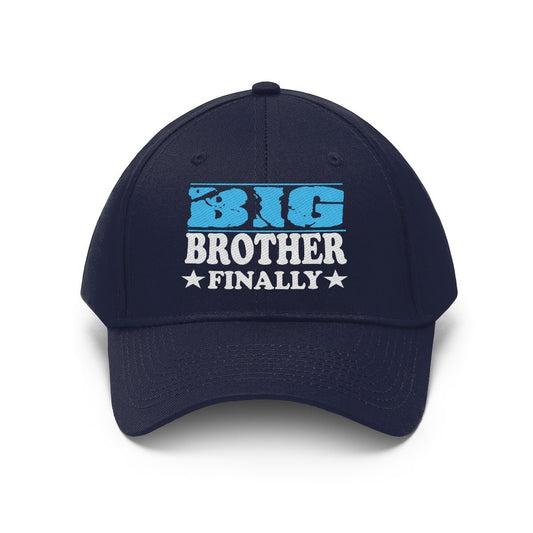 Big Brother Finally Hat - big brother announcement print design