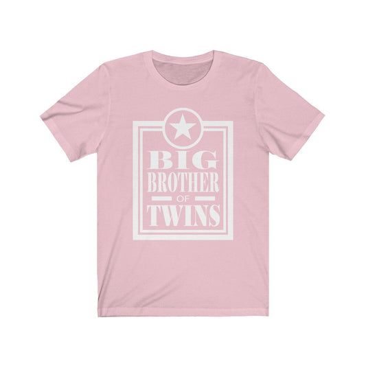 Big brother of twins two peas in a pod announcement tee for boy