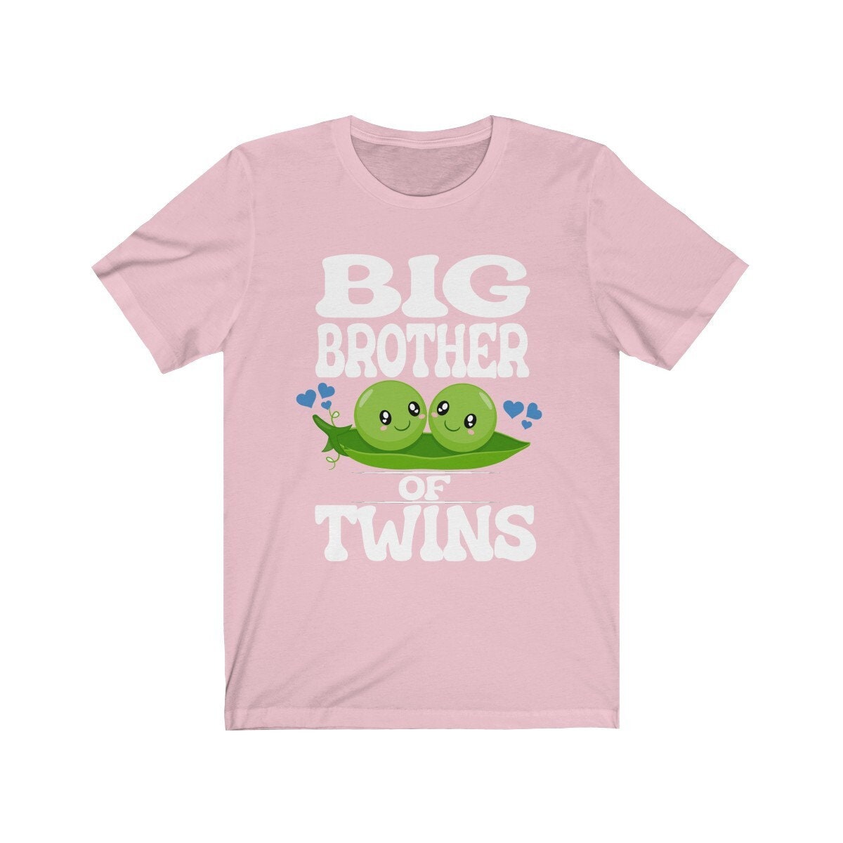 Big Brother Of Twins Shirt, Big Brother Of Twins Gift, Brother Of Twins Announcement, Twins Pregnancy Peas Gift T-Shirt Image 4