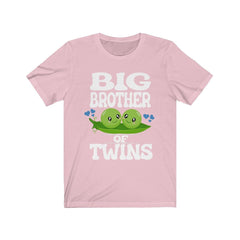 Big Brother Of Twins Peas Shirt - big brother of twins peas print design