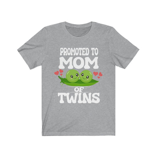 Promoted To Mom Of Twins Shirt - mom of twins design