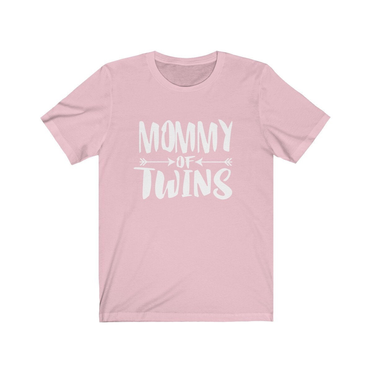 Mommy Of Twins Shirt, Mom Of Twins Shirt, Mom Of Twins Announcement Mother Gift T-Shirt Image 3