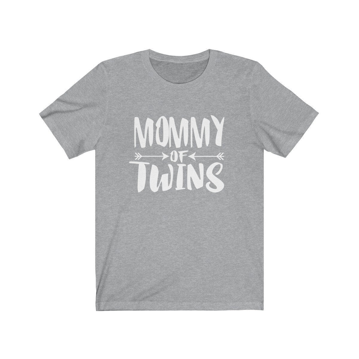 Mommy Of Twins Shirt, Mom Of Twins Shirt, Mom Of Twins Announcement Mother Gift T-Shirt Image 2