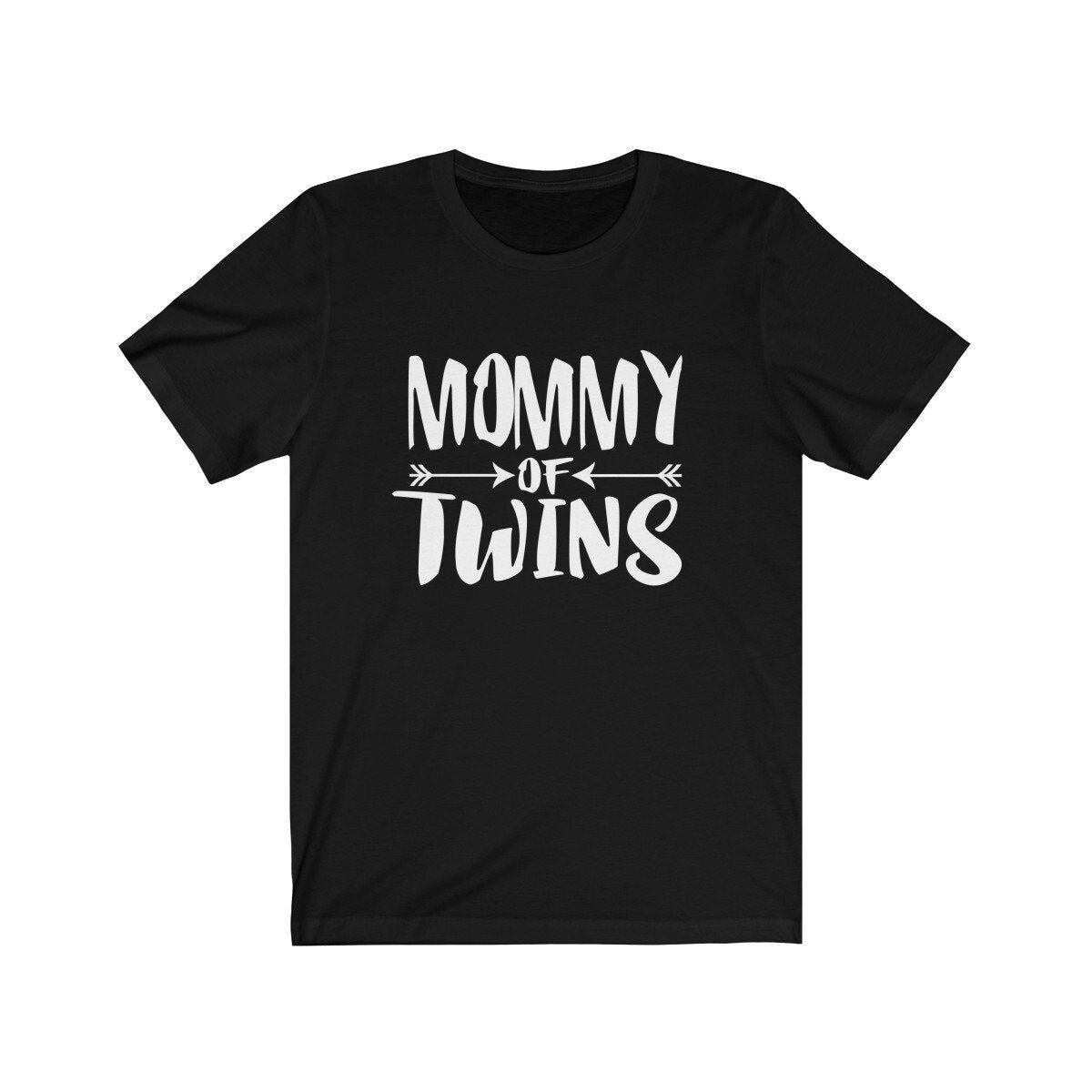 Mommy Of Twins Shirt, Mom Of Twins Shirt, Mom Of Twins Announcement Mother Gift T-Shirt Image 1