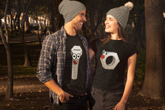 Nut And Bolt Mama Daddy Mom Dad Parents Couple Boyfriend Girlfriend Family Matching Funny Gift T-Shirts Image 1