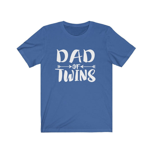 Twin Dad Announcement T-Shirt - twin dad print design