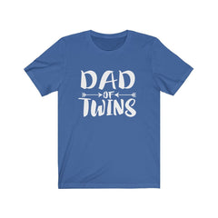 Twin Dad Announcement T-Shirt - twin dad print design