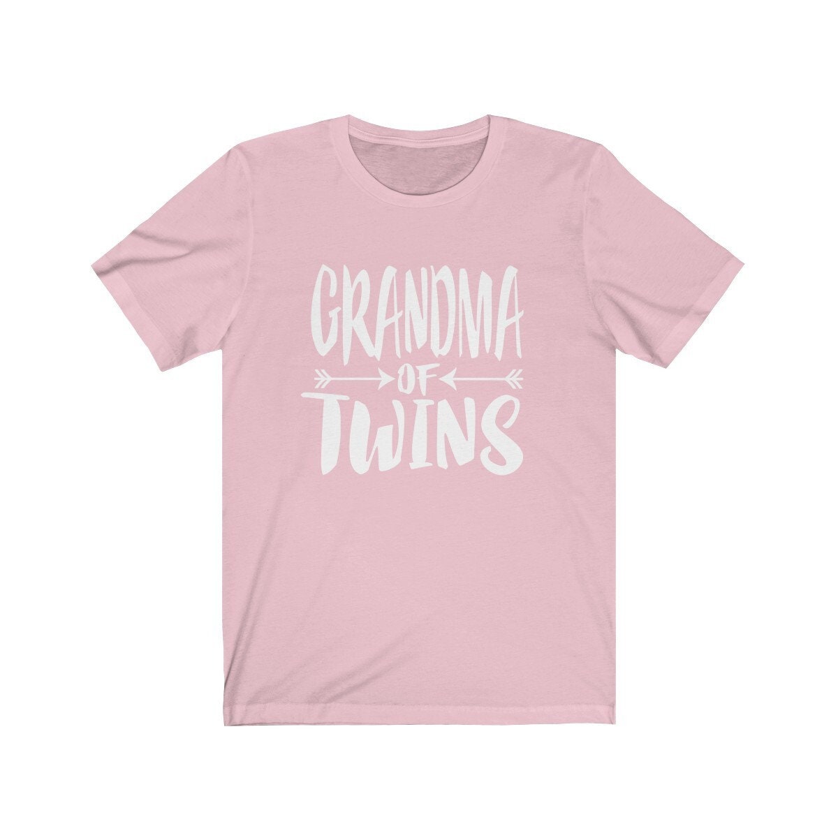 Grandma Of Twins Shirt, Grandma Of Twins Gift, Grandma Of Twins Announcement Grandmother Gift T-Shirt Image 3