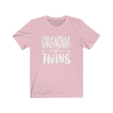 Grandma Of Twins Shirt, Grandma Of Twins Gift, Grandma Of Twins Announcement Grandmother Gift T-Shirt Image 3