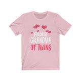 Proud Grandma Of Twins Shirt, Grandma Of Twins Gift, Grandma Of Twins Announcement Grandmother Gift T-Shirt Image 4
