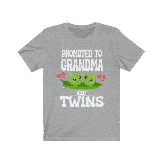 Promoted To Grandma Of Twins Shirt - grandma of twins print design