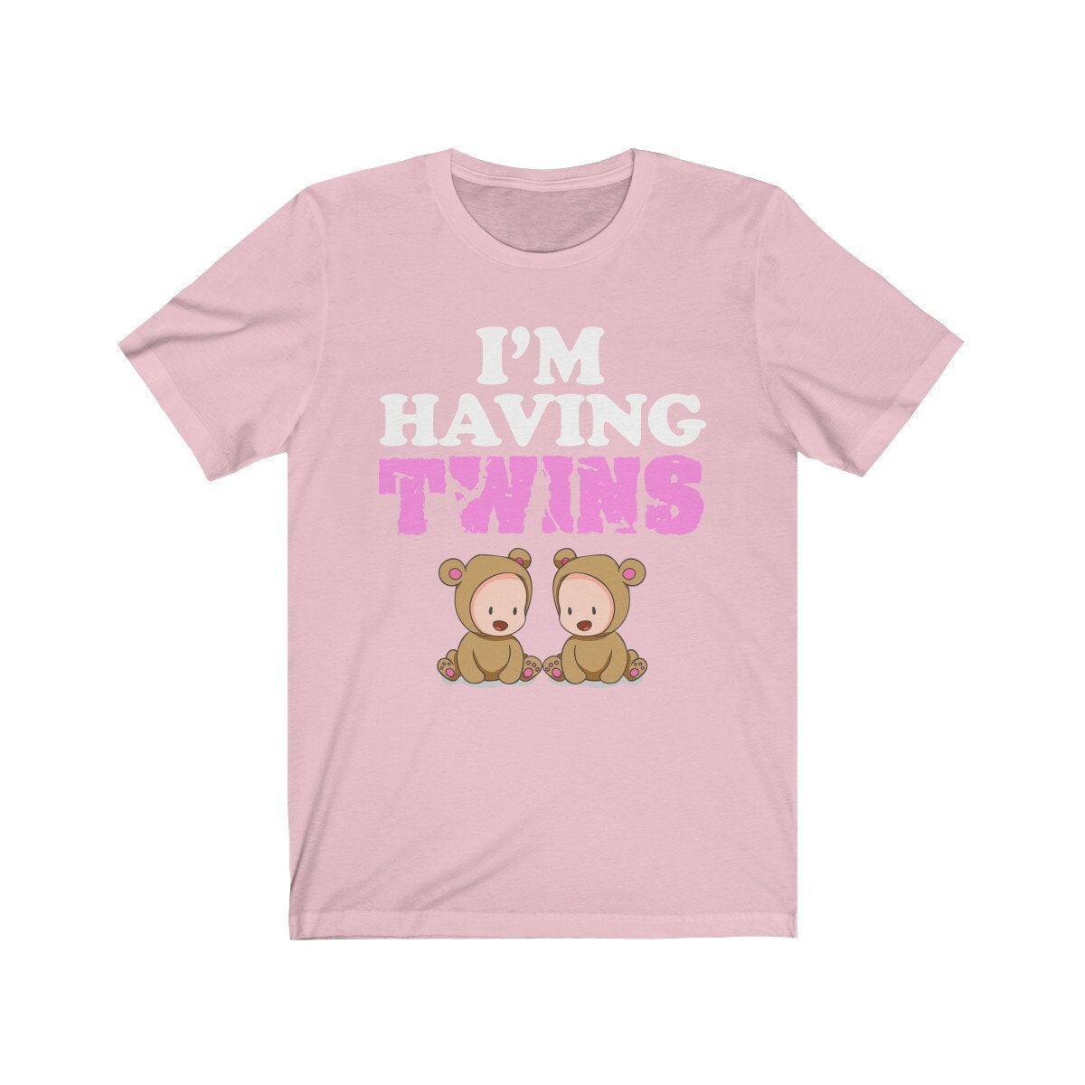I'm Having Twins Mom Of Twins Shirt, Mom Of Twins Shirt, Mom Of Twins Announcement Mother Gift T-Shirt Image 4