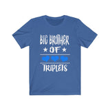 Big Brother of Triplets Shirt, Big Brother Of Triplets Gift, Triplet Brother T-Shirt Image 4