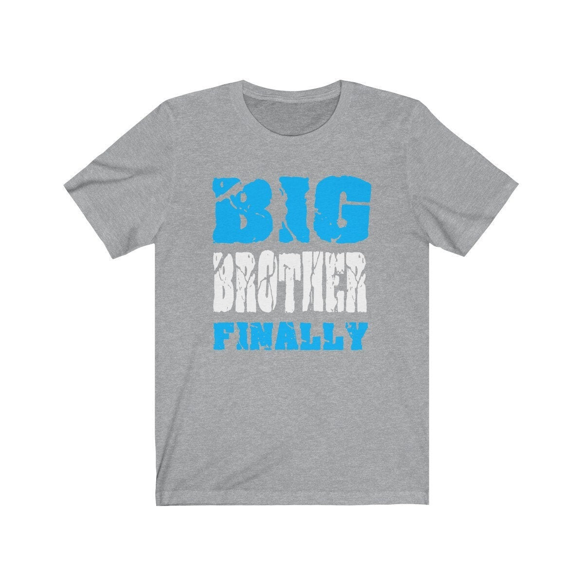 Big Brother Finally Shirt, Big Brother shirt, Big Brother Gift, Big Brother Annoucement T-Shirt Image 2