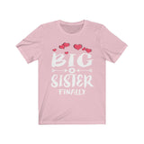 Big Sister Finally Shirt, Big Sister Gift, Big Sister Announcement Gift T-Shirt Image 2