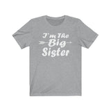 I'm The Big Sister Shirt, I'm The Big Sister Gift, Big Sister Announcement T-Shirt Image 2