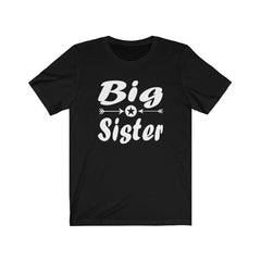 Big sister classic sibling announcement gift tee for girl