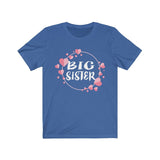 Big Sister Hearts Adult Toddler Kids Gift T-Shirt Image 3