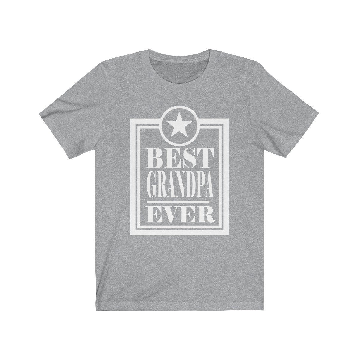 Best Grandpa Ever Gift T-Shirt Image 2