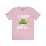 Grandpa Of Triplets Shirt, Grandpa Of Triplets Gift, Grandmother Triplets Gift T-Shirt Image 4