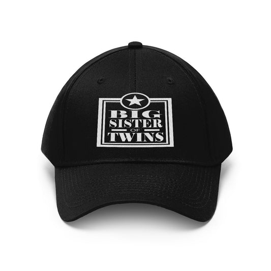 Big Sister Of Twins Hat - big sister of twins print design