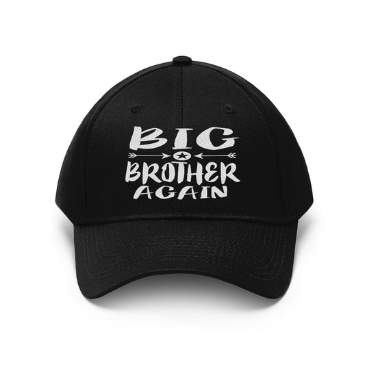 Big Brother Again Hat - big brother announcement print design