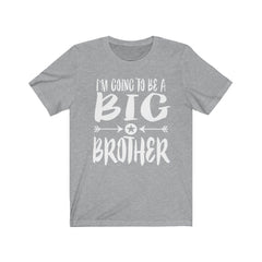 I am going to be a big brother sibling announcement tee for boy