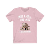 Just A Girl Who Loves Achelousaurus Dinosaur Shirt, Achelousaurus Dinosaur, Dinosaur Lover Shirt Animal Adult Toddler Kids Gift T-Shirt Image 2