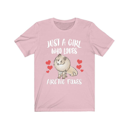 Just A Girl Who Loves Arctic Foxes Shirt - Arctic Fox print design