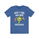 Just A Girl Who Loves Artichokes Vegetables Vegan Adult Toddler Infant Kids Gift T-Shirt Image 4