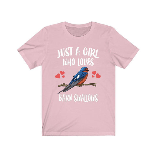 Just A Girl Who Loves Barn Swallows Shirt - Barn Swallow print design