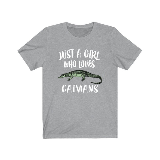 Just A Girl Who Loves Caimans Shirt - caiman print design