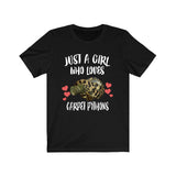 Just A Girl Who Loves Carpet Pythons Snakes Shirt, Python Lover Gift, Animal Adult Toddler Infant Kids Gift T-Shirt Image 1