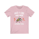 Just A Girl Who Loves Cluster Flies Shirt, Fly Lover Gift, Animal Toddler Infant Kids Gift T-Shirt Image 3
