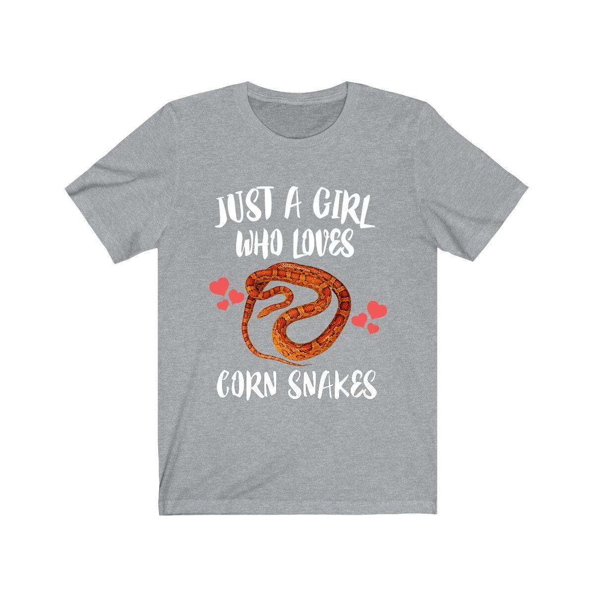 Just A Girl Who Loves Corn Snakes Shirt, Snake Owner Shirt, Snake Gift, Corn Snake Shirt, Animal Toddler Infant Kids Gift T-Shirt Image 3