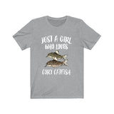 Just A Girl Who Loves Cory Catfish Shirt, Cory Catfish Lover, Aquarium Lover Shirt, Animal Toddler Infant Kids Gift T-Shirt Image 4