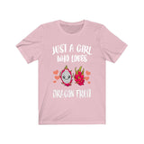 Just A Girl Who Loves Dragon Fruit Adult Toddler Infant Kids Gift T-Shirt Image 2