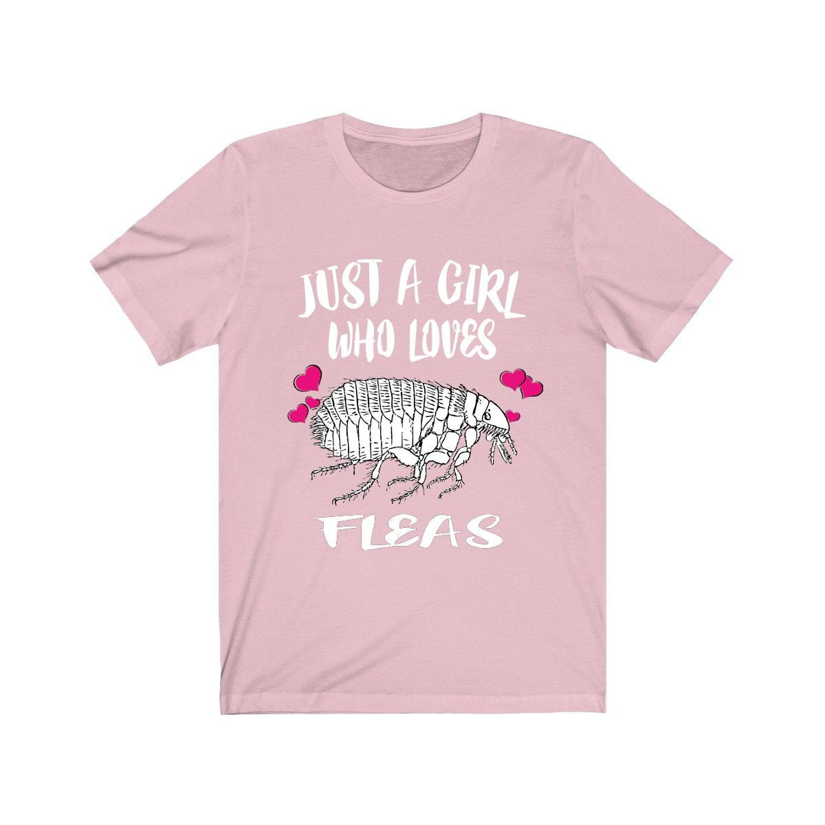 Just A Girl Who Loves Fleas Shirt, Flea Lover Gift, Flea Shirt, Animal Lover Adult Toddler Infant Kids Gift T-Shirt Image 3