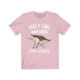 Just A Girl Who Loves Flying Squirrels Shirt, Flying Squirrel Lover Gift, Animal Lover Adult Toddler Infant Kids Gift T-Shirt Image 2