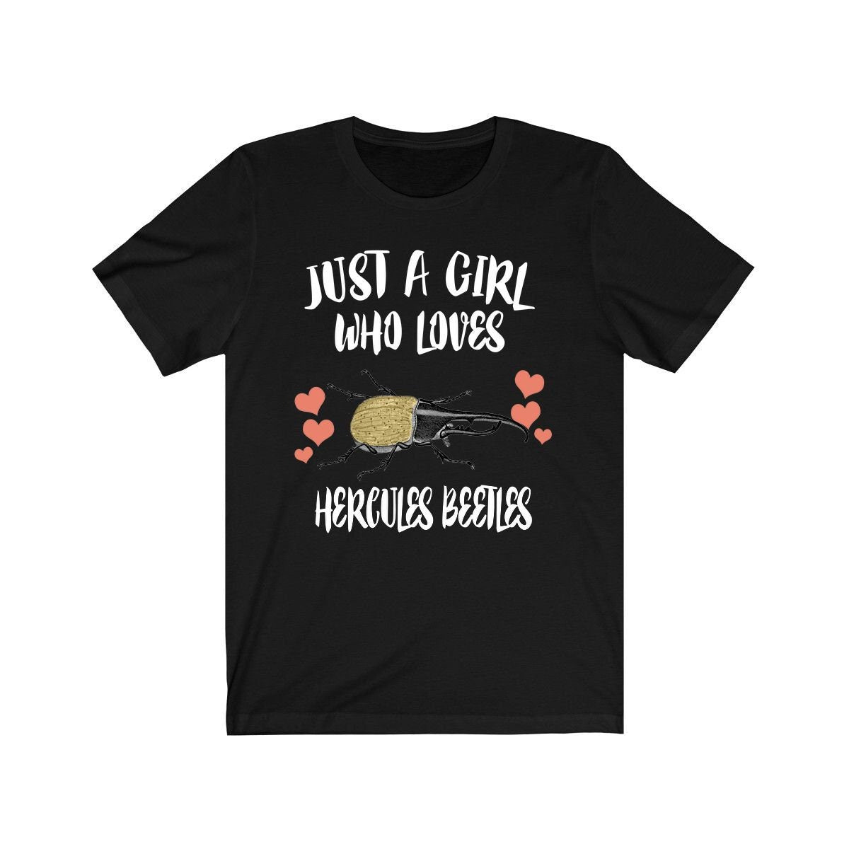Hercules Beetle T-Shirt for Girls - hercules beetle print design